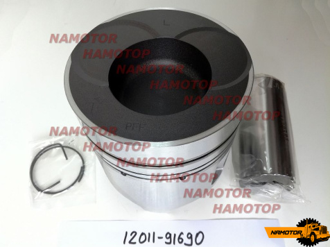 Поршень PF6-T, 12010-91690, 12011-91690, 12011-96960. STD". (D=71,9мм), ALFIN- . комп-кт 6шт"